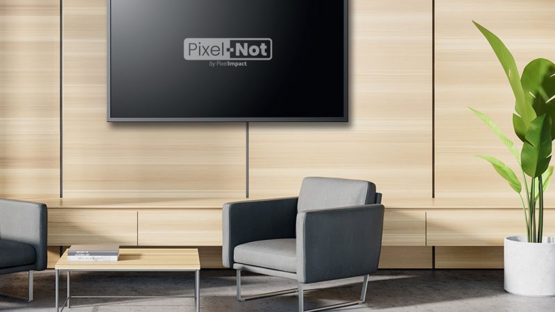 PixelNot By Pixel Impact : Solution D'affichage Dynamique Et écran De Salle D'attente Pour Notaires Et Office Notarial