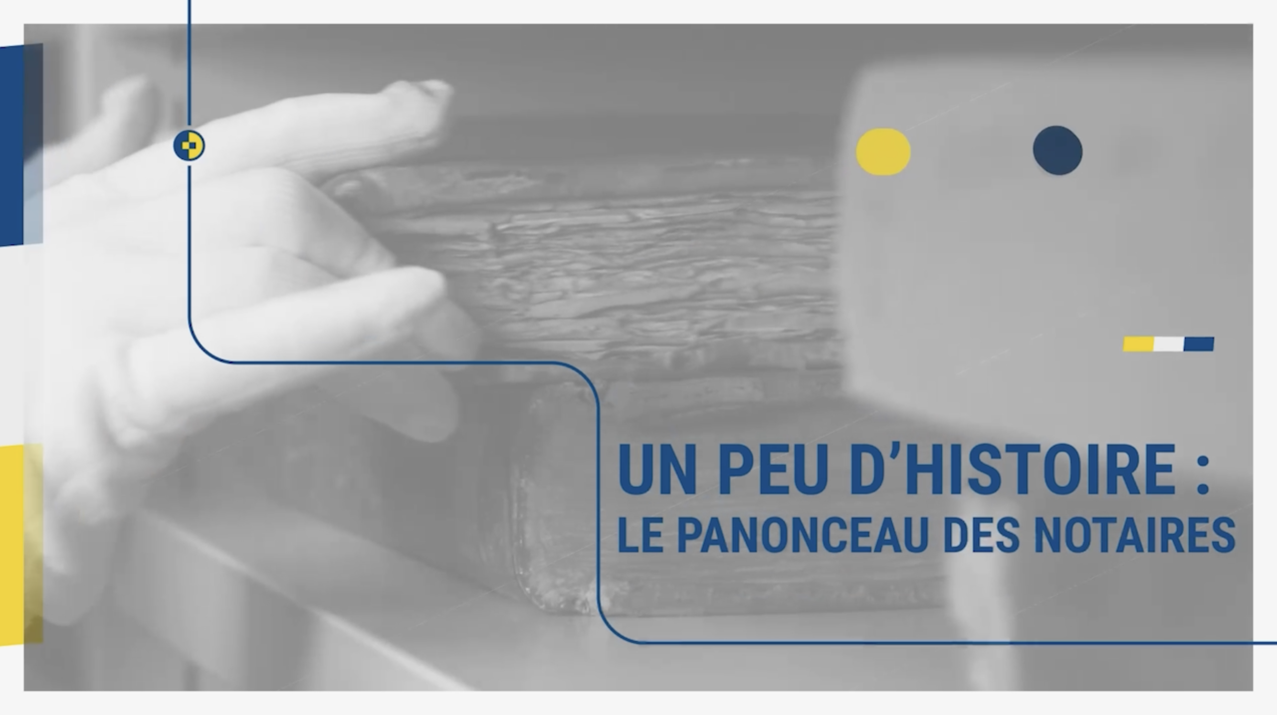 écrans dynamiques office notarial vidéo pédagogique