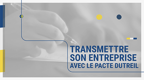 Communication en salle d'attente Pixel-Not vidéo pédagogique Transmettre Pacte Dutreil