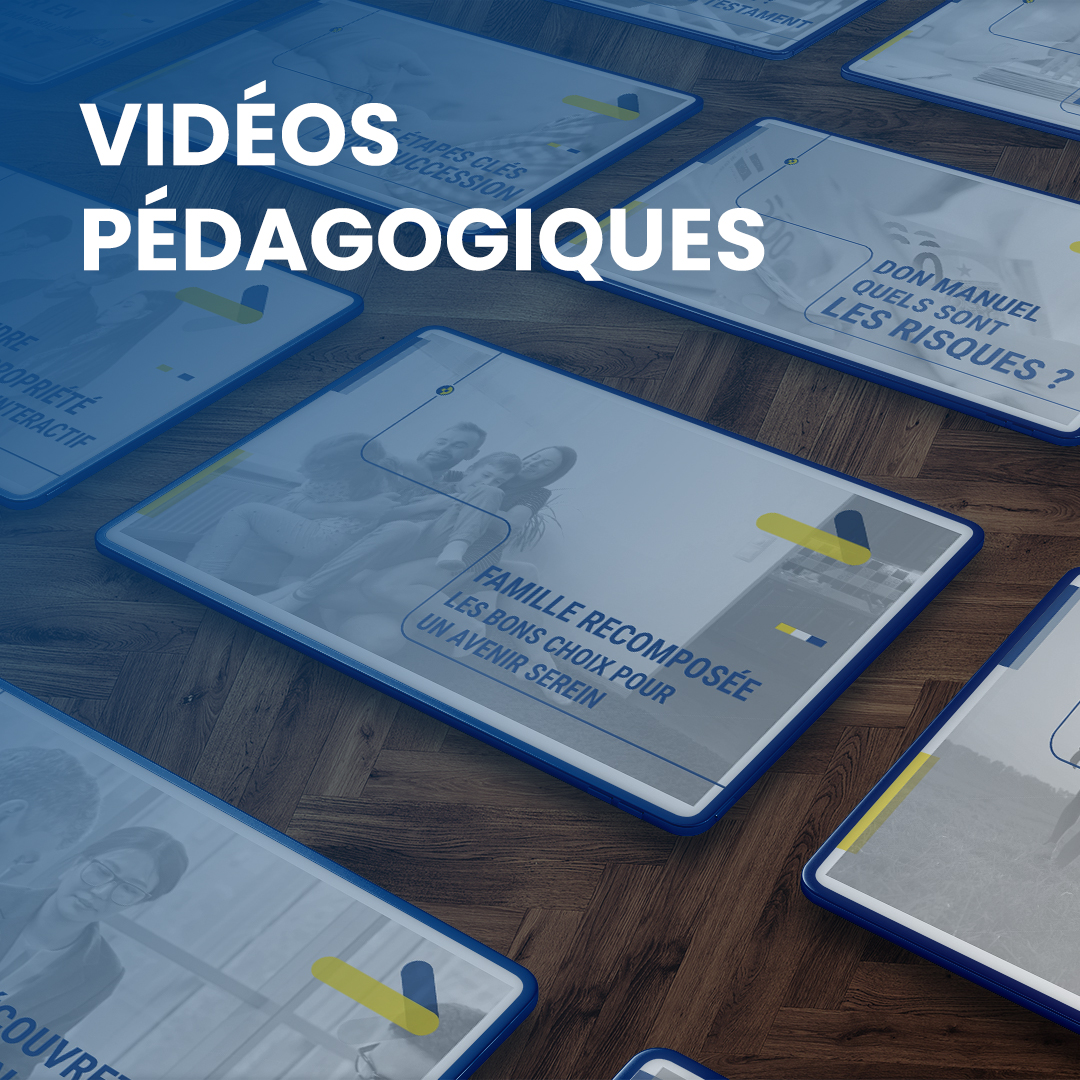 Vidéos pédagogiques Office Notariaux écran professionnel Pixel-Not