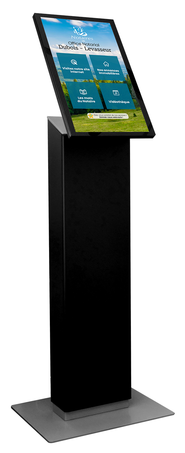 Pixel-Not borne interactive office notarial