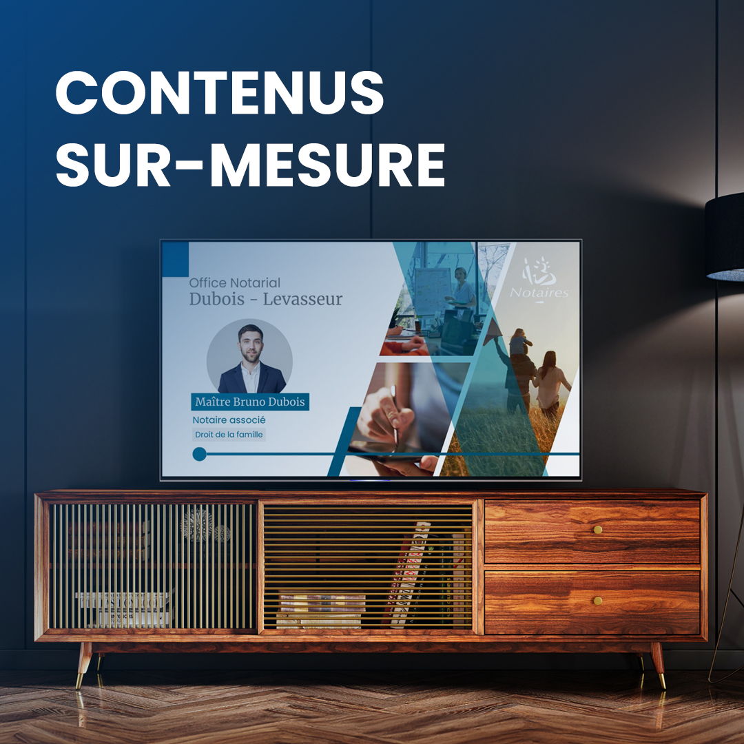 Pixel-Not contenus personnalisés Thématiques notariales