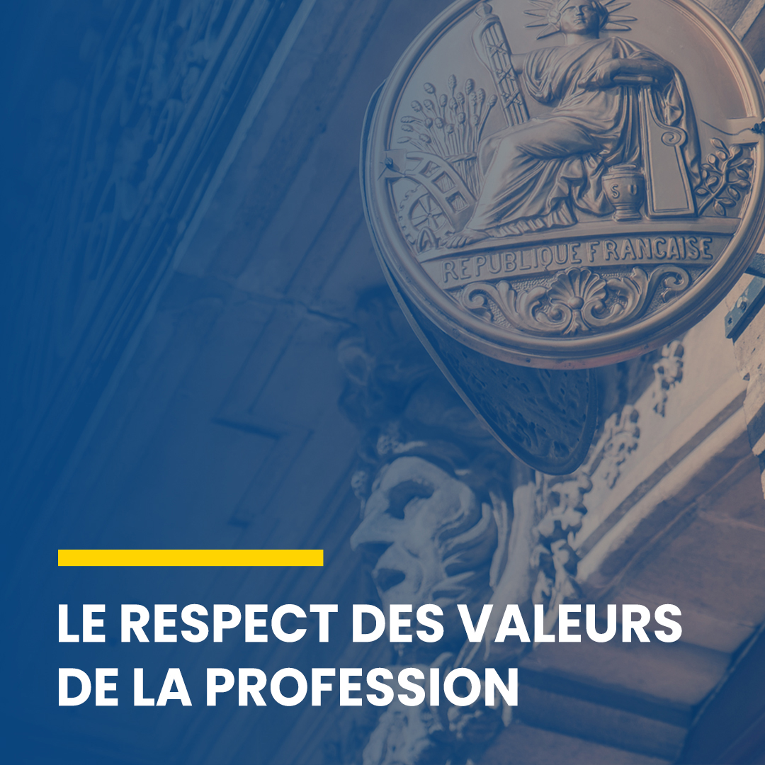 Valeurs déontologie notaire affichage dynamique Pxel-Not