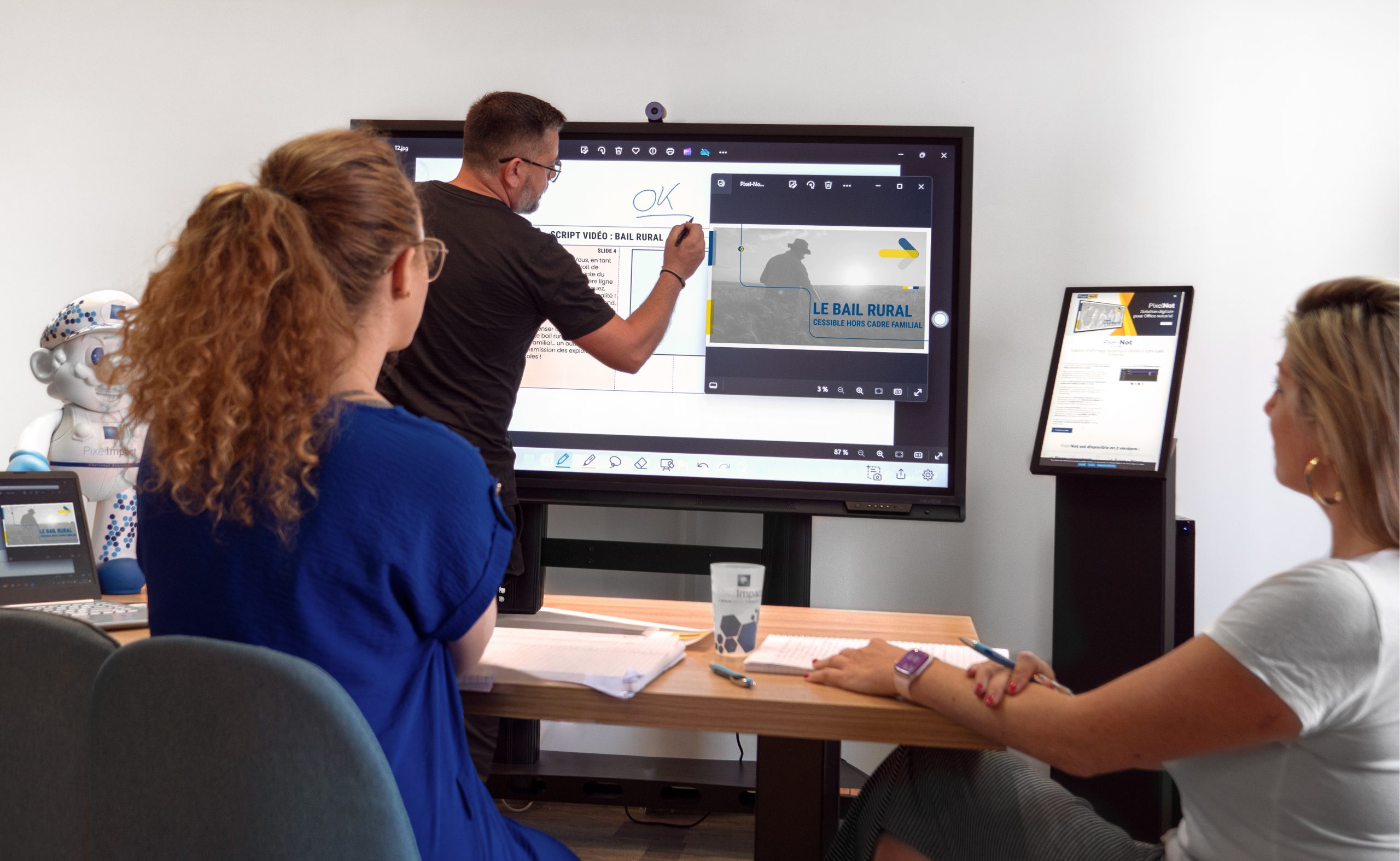 Réunion Pixel-Not video offices notariaux