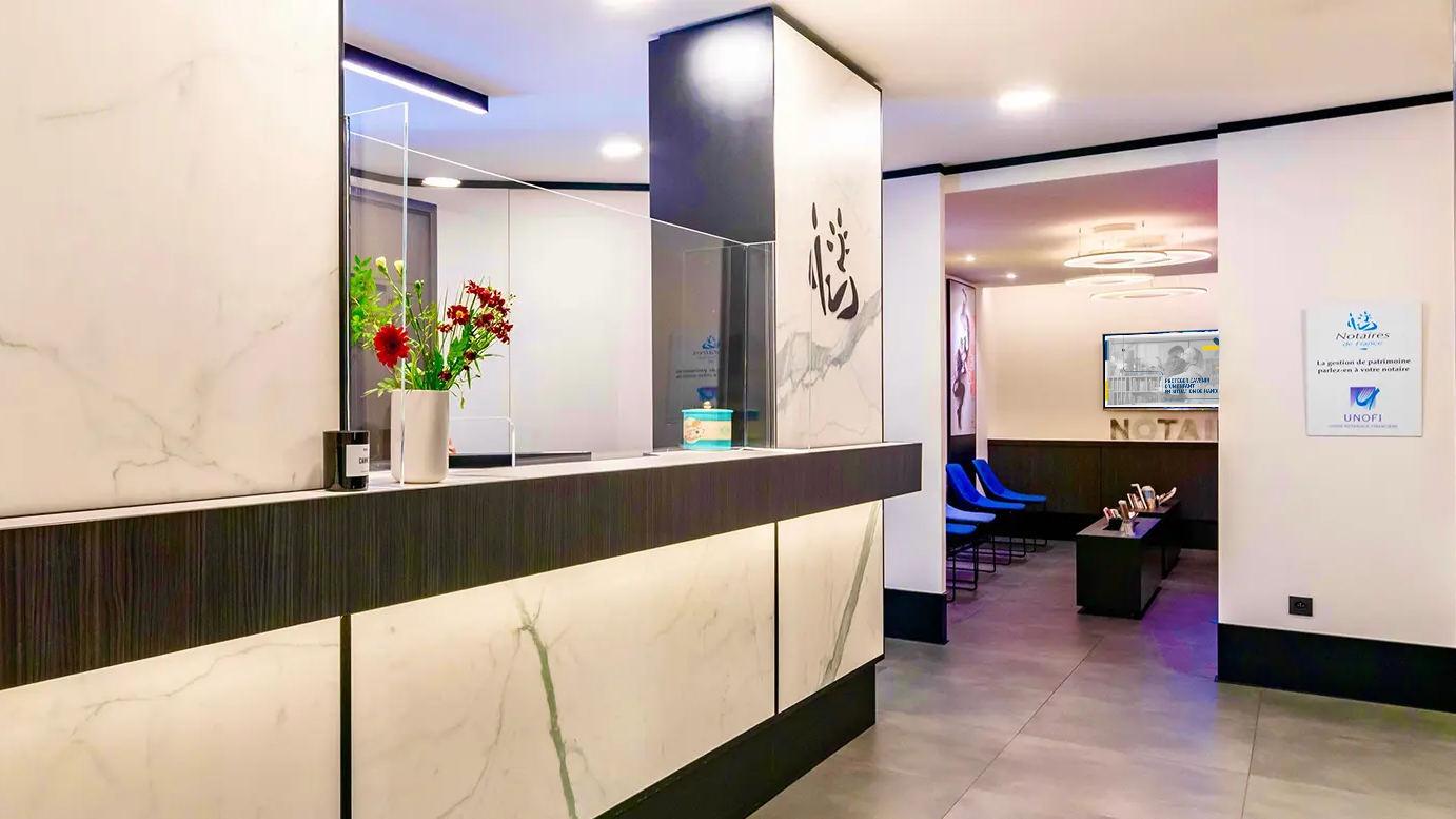 Charte graphique 1795 Notaires création logo office notarial